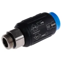 Legris Reinforced Polymer Pneumatic Quick Connect Coupling 1/2 in Male G Male BSP Parallel 9401E07 21