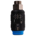 Legris Reinforced Polymer Pneumatic Quick Connect Coupling 1/2 in Male G Male BSP Parallel 9401E07 21