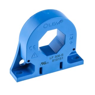 LEM Current Transformer LF 306S Panel Mount 300A, 12V, 15V, 25.5mm Bore LF 306S