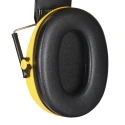 3M PELTOR Optime I Ear Defender with Headband, 26 dB SNR, Foldable Design, Black Yellow H510F-404