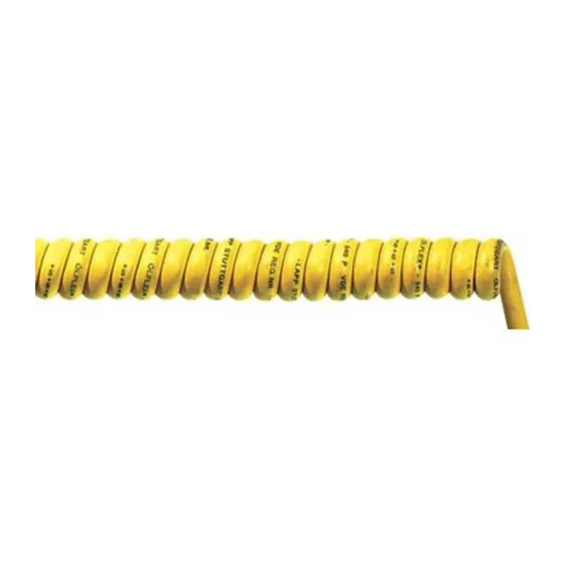 Lapp Power Cable 2 Core Yellow Thermoplastic Elastomer 2000 mm Tinned Copper Wire ÖLFLEX Series 73220108