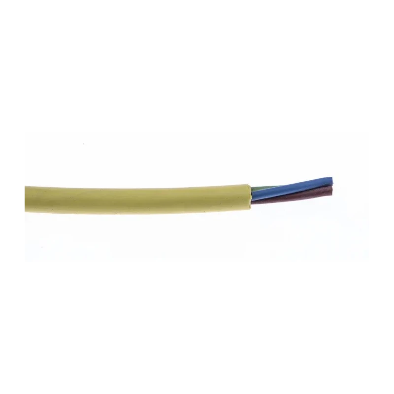 Lapp Power Cable 2 Core Yellow Thermoplastic Elastomer 2000 mm Tinned Copper Wire ÖLFLEX Series 73220108