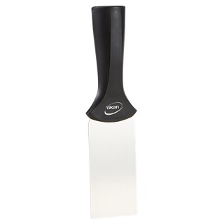 Vikan Stainless Steel Plastic Hand Scraper, Food Processing Safe, Blade 205mm × 50mm, Overall Length 205mm 40109