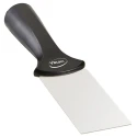 Vikan Stainless Steel Plastic Hand Scraper, Food Processing Safe, Blade 205mm × 50mm, Overall Length 205mm 40109