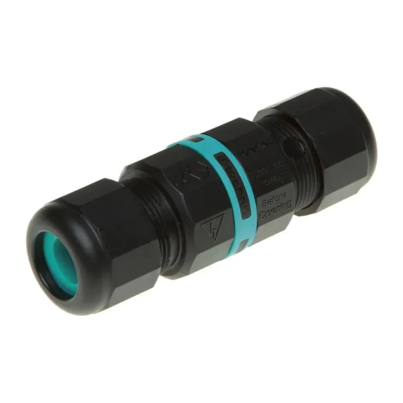 Techno Miniature Circular Connector 4 Contacts In-Line Socket Female 450V AC 32A IP68 