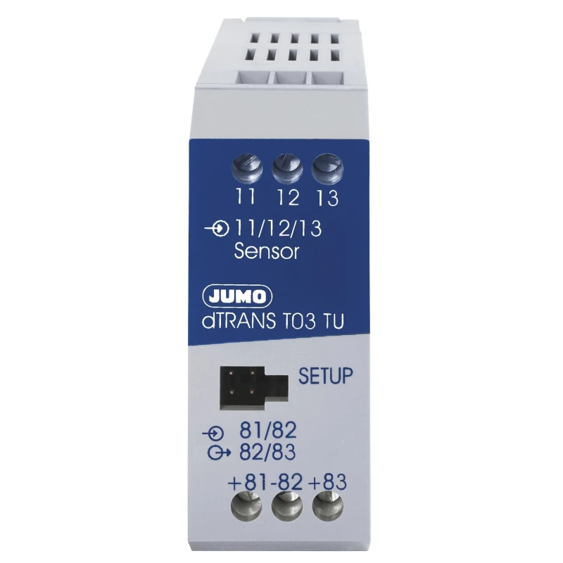 Jumo dTRANS T03 Temperature Transmitter with PT100 Input 30V Supply, Operating Temperature 50°C to 85°C PT100