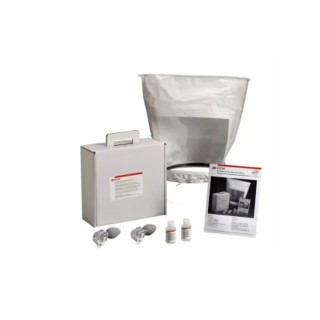 3M FT30 Face Fit Testing Kit Bitter Containing Fit Test Solution 55ml Bottle, Hood & Collar, Two Nebulisers FT30