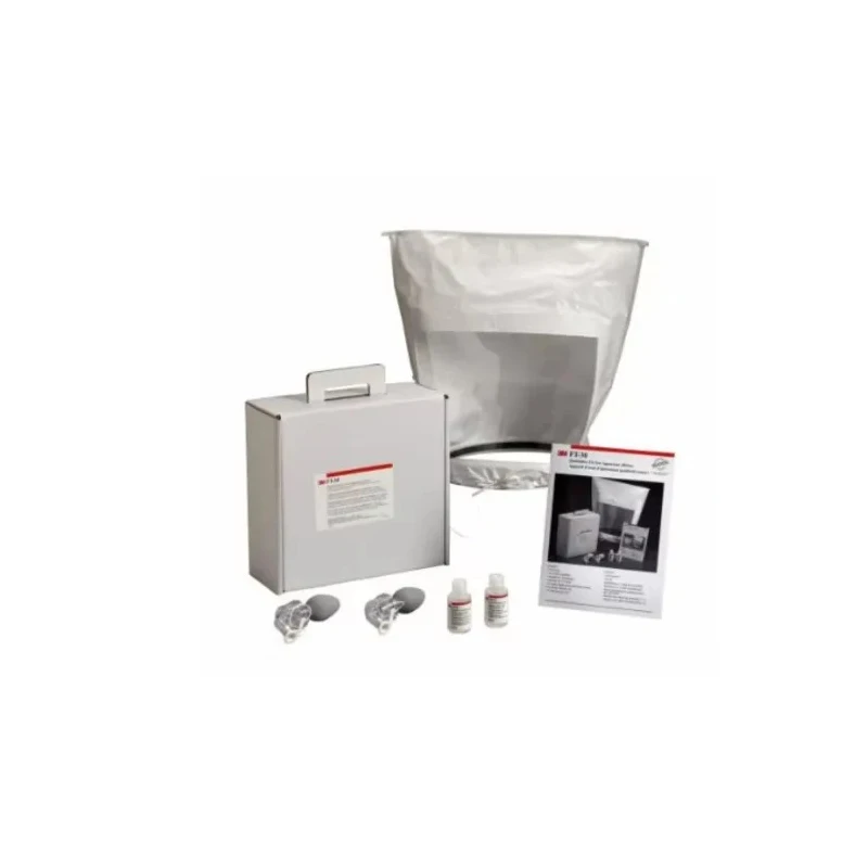3M FT30 Face Fit Testing Kit Bitter Containing Fit Test Solution 55ml Bottle, Hood & Collar, Two Nebulisers FT30