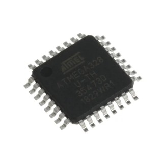 Microchip 8-bit AVR megaAVR Microcontroller 32-Pin TQFP 20 MHz 32kB FLASH ATMEGA328-AUR