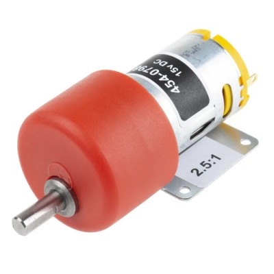 RS Pro Brushed Geared DC Geared Motor 7.98W 12V DC 4658rpm 6mm Shaft Diameter 454-0798