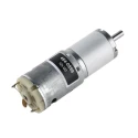RS PRO Brushed Geared DC Geared Motor 12V dc 19.8W 1.2Nm Torque 28rpm 6mm Shaft Diameter 454-0899