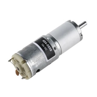 RS PRO Brushed Geared DC Geared Motor 12V dc 19.8W 1.2Nm Torque 28rpm 6mm Shaft Diameter 454-0899