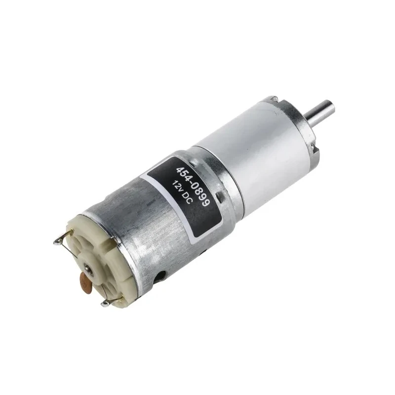 RS PRO Brushed Geared DC Geared Motor 12V dc 19.8W 1.2Nm Torque 28rpm 6mm Shaft Diameter 454-0899