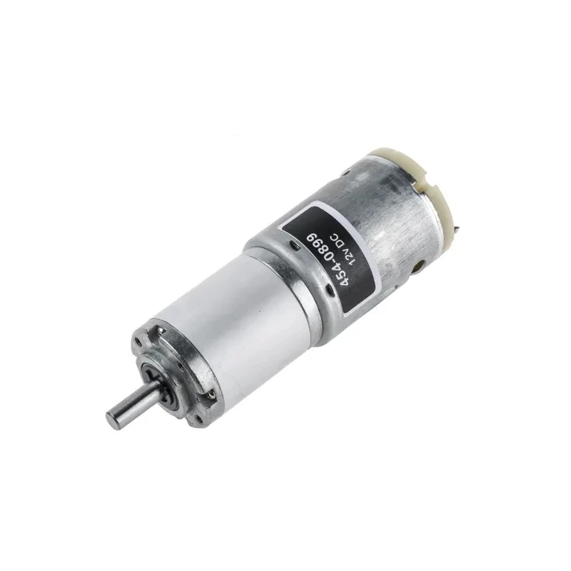 RS PRO Brushed Geared DC Geared Motor 12V dc 19.8W 1.2Nm Torque 28rpm 6mm Shaft Diameter 454-0899