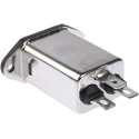Schaffner 250V AC 10A Panel Mount IEC Filter Male Faston FN9222-10-06