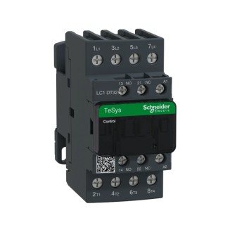 Schneider Electric TeSyS D 4-Pole 32A Contactor, 24V AC Coil, 4 NO Contacts, 690V AC LC1DT32B7