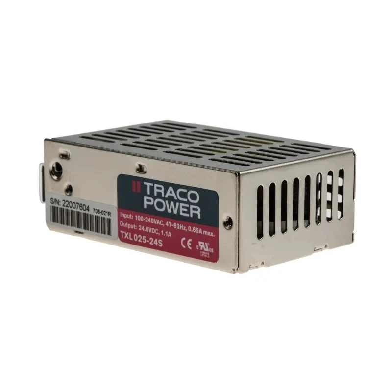 TRACOPOWER Switching Power Supply 24V DC, 25W, 1.1A Output, Chassis Mount TXL 025-24S