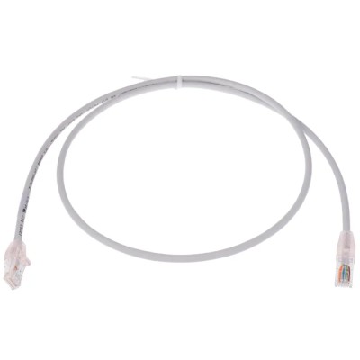 Molex CES PowerCat 5E Cat5e Ethernet Cable 1 m Unshielded Unscreened Grey PVC Cat5e