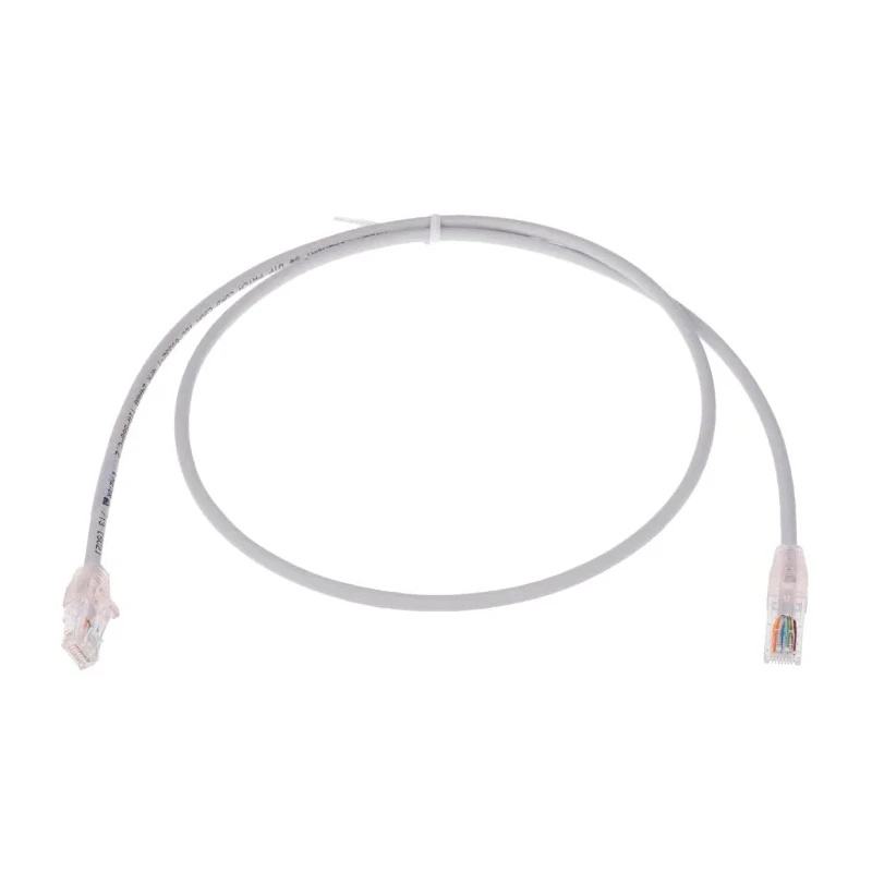 Molex CES PowerCat 5E Cat5e Ethernet Cable 1 m Unshielded Unscreened Grey PVC Cat5e