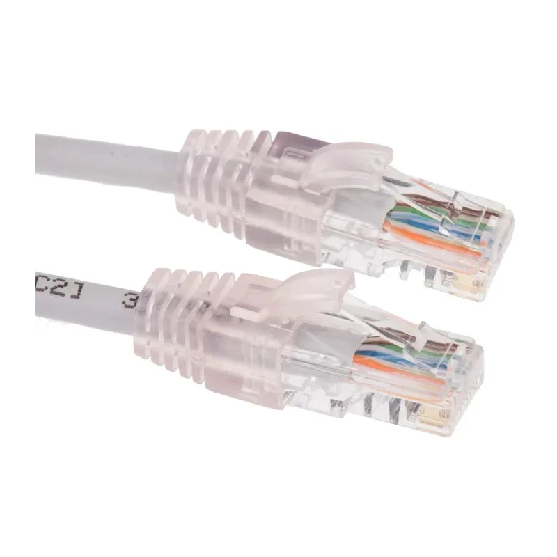 Molex CES PowerCat 5E Cat5e Ethernet Cable 1 m Unshielded Unscreened Grey PVC Cat5e