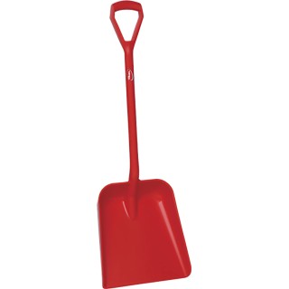Vikan Square Shovel with Polypropylene Blade and Handle 379 mm Blade Length 1150 mm Handle Length 56234