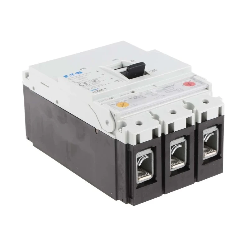 Eaton xEnergy NZM1 Molded Case Circuit Breaker 3-Pole 100A 440V AC Thermal Magnetic Tripping NZM1