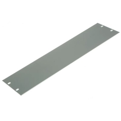 nVent SCHROFF Grey Aluminium Front Panel 3 U 84 HP 443 mm Length 139.5 mm Width 30219104