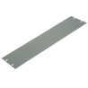 nVent SCHROFF Grey Aluminium Front Panel 3 U 84 HP 443 mm Length 139.5 mm Width 30219104