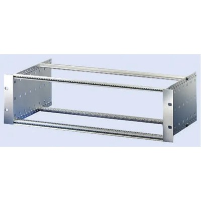 nVent SCHROFF EuropacPRO Series 3 U Stainless Steel, Aluminium Rack Mount Chassis 84 HP 295 mm Depth 24563133