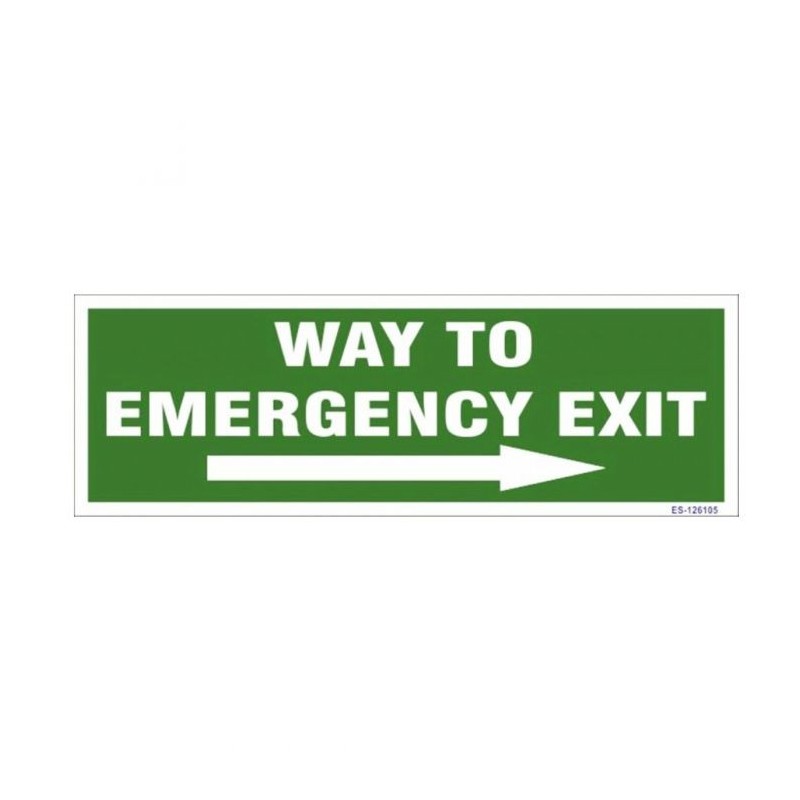 way-to-emergency-exit-sign-22373