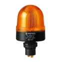 Werma EM 207 Series Yellow Beacon 48V AC/DC Steady LED Bulb, Polyamide Fibreglass Reinforced Housing, IP65 