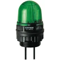 Werma Green LED Beacon Panel Mount EM 231 Series 230V DC Steady Light Effect IP65 231.200.55