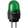 Werma Green LED Beacon Panel Mount EM 231 Series 230V DC Steady Light Effect IP65 231.200.55