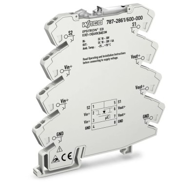 WAGO EPSITRON Electronic Circuit Breaker 6A 24V DIN Rail 787-2861/600-000