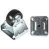 Tente Industrial Fixed Castor Wheel 50 mm Diameter 50 kg Load Capacity Polypropylene 1678UOO050P40PAF