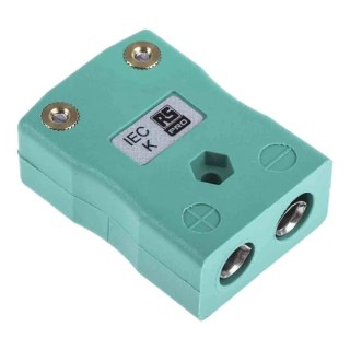 RS PRO Standard Connector Series Thermocouple Connector for Use with Type K Thermocouple IEC RoHS Compliant 455-9972