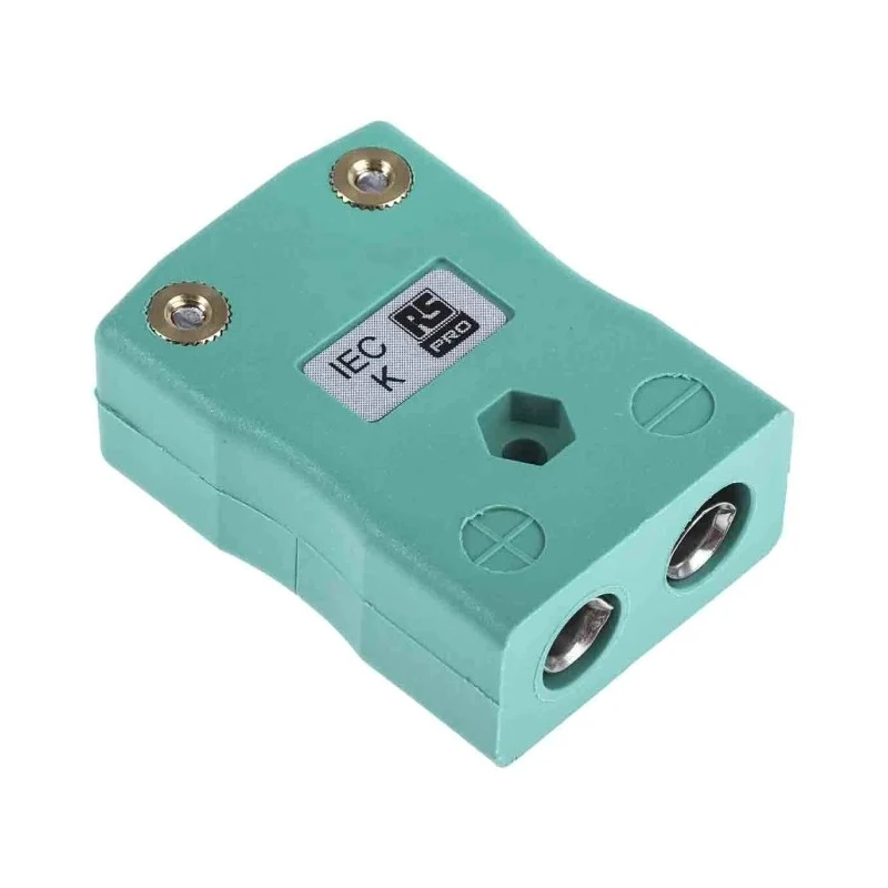 RS PRO Standard Connector Series Thermocouple Connector for Use with Type K Thermocouple IEC RoHS Compliant 455-9972