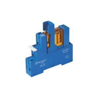 Finder 48 Series Interface Relay, DIN Rail Mount, 12V DC Coil, SPDT Contact, 10A Switching Current 48.31.7.012.0050SPA