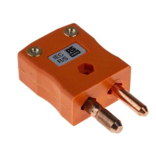 RS PRO Thermocouple Connector for Use with Type R/S Thermocouple RoHS Compliant IEC Standard 456-0039