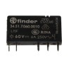 Finder PCB Relay SPDT Contact Configuration 60V DC Coil Voltage 6A Switching Current Power Relay 34.51.7.060.0010