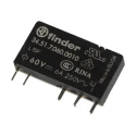 Finder PCB Relay SPDT Contact Configuration 60V DC Coil Voltage 6A Switching Current Power Relay 34.51.7.060.0010