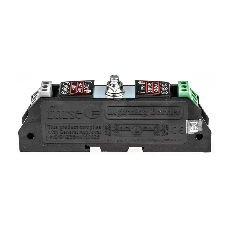WJ Furse Surge Suppressor Unit ESP E Series Twisted Pair 36.7V Max Voltage 20 kA Max Surge Current 7TCA085400R0104 ESP 30E