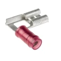 TE Connectivity PIDG FASTON .250 Red Insulated Female Spade Connector Crimp 6.35 x 0.81 mm Tab Size 22 AWG to 18 AWG 156667-1