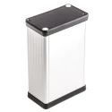 Hammond 1455 Series Aluminium Enclosure 120 mm x 78 mm x 43 mm Black Lid IP54 