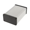 Hammond 1455 Series Aluminium Enclosure 120 mm x 78 mm x 43 mm Black Lid IP54 
