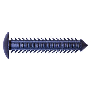 RS PRO Mushroom Head Push In Wall Plug with Flexible Wings 177-7044