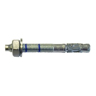 RS PRO Zinc Plated Through Bolt 10 x 90 mm Thread Size with 12 mm Drill Diameter 177-6974