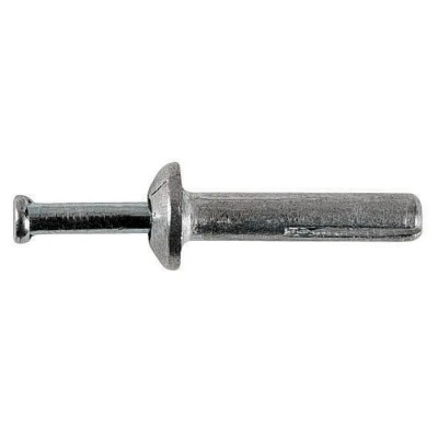RS PRO Zinc Plated Steel Hammer In Anchor 40 mm Length, 6 mm Drill Diameter, Maximum Fixing Thickness 20 mm 177-7006