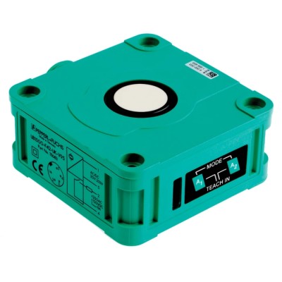 Pepperl + Fuchs Block Ultrasonic Proximity Sensor 7/8 in-16 UN 2A Thread Size 1500 mm Detection 3A 1 Relay UB1500-F42-UK-V95