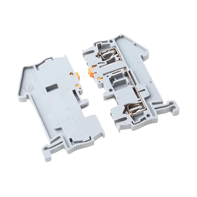 Phoenix Contact ST 2.5-MT Series Knife Disconnect Terminal Block, Grey, 0.2mm² to 6 mm², 1-Level, Spring Cage, 400V 3036343